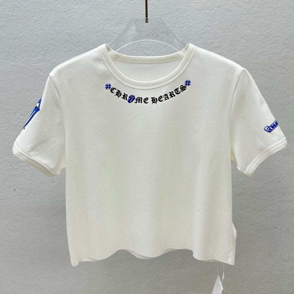 Chrome Hearts x Rolling Stones Crop T-Shirt (Women)