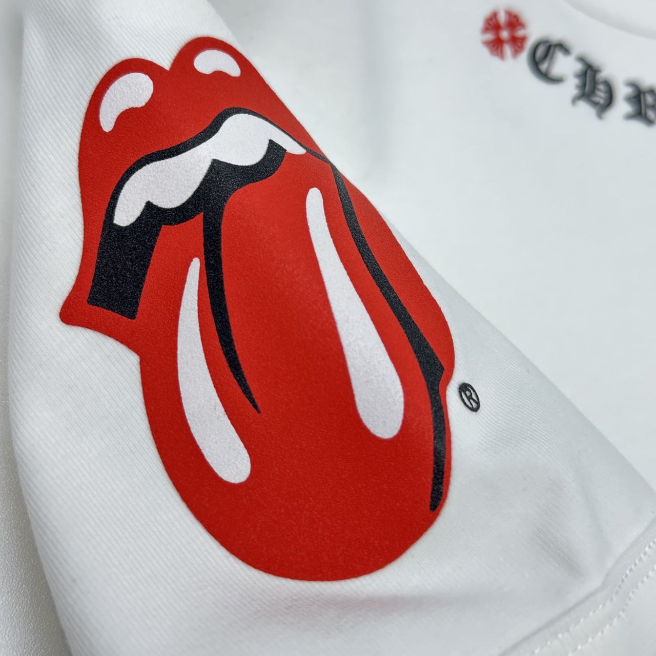 Chrome Hearts x Rolling Stones Crop T-Shirt (Women)
