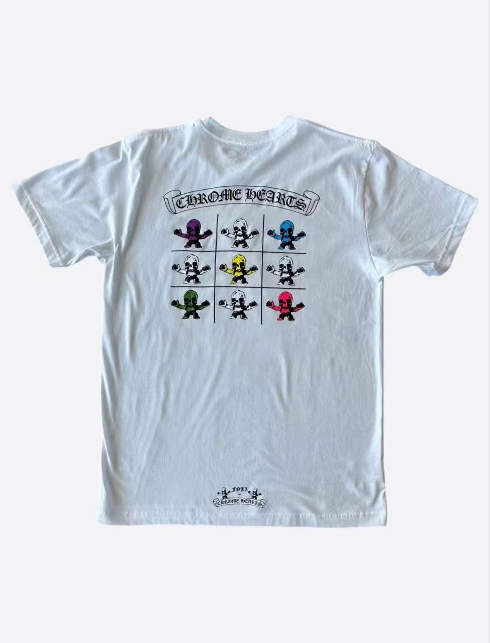 Chrome Hearts FOTI Multi Color Skull T-Shirt