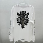 Chrome Hearts Vine Dagger Long Sleeve T-Shirt
