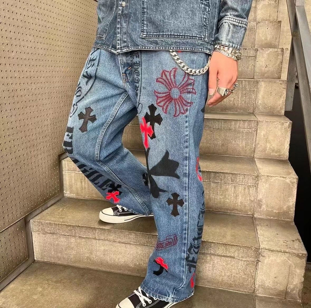 Chrome Hearts Stencil Denim