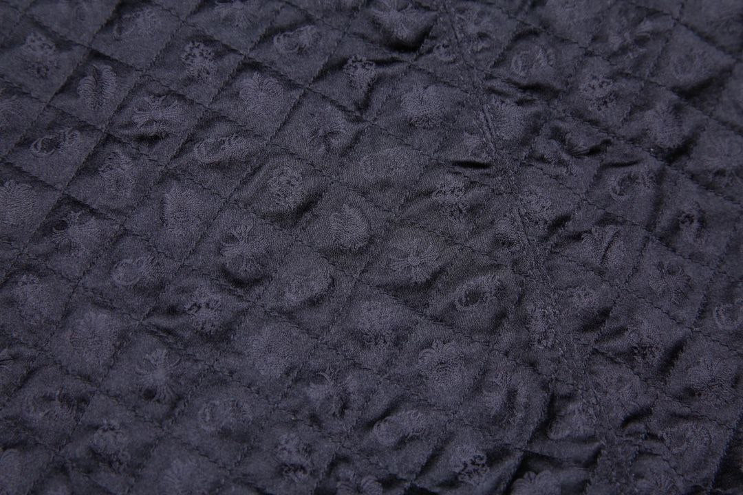 Chrome Hearts Quilted Red Velvet Jacket