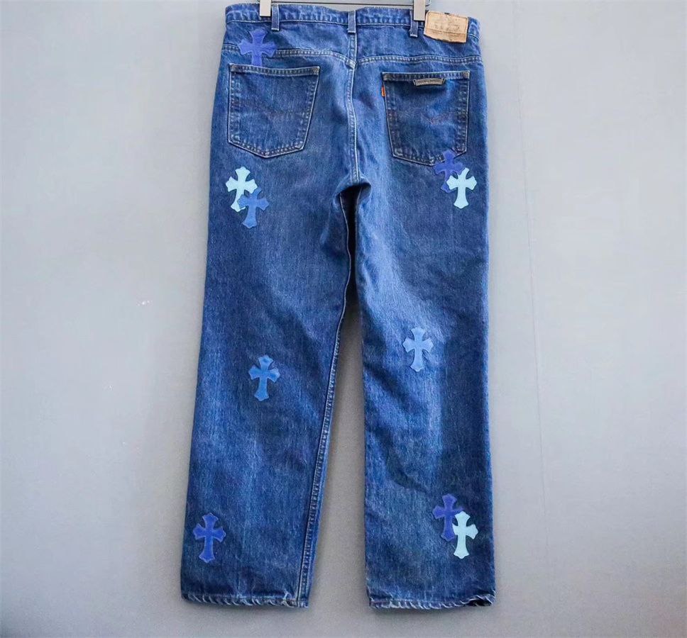 Chrome Hearts x Levi’s Patchwork Jeans
