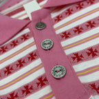 Chrome Hearts Embroidered Long Sleeve Polo