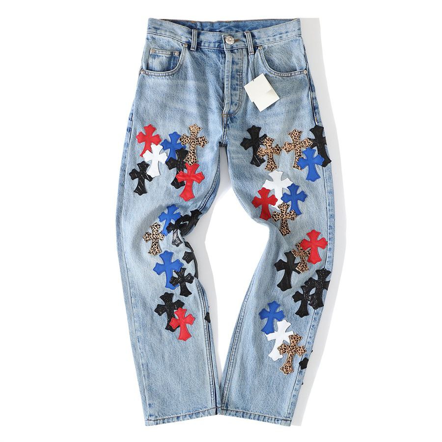 Chrome Hearts x Levi’s Leather Crosses Jeans