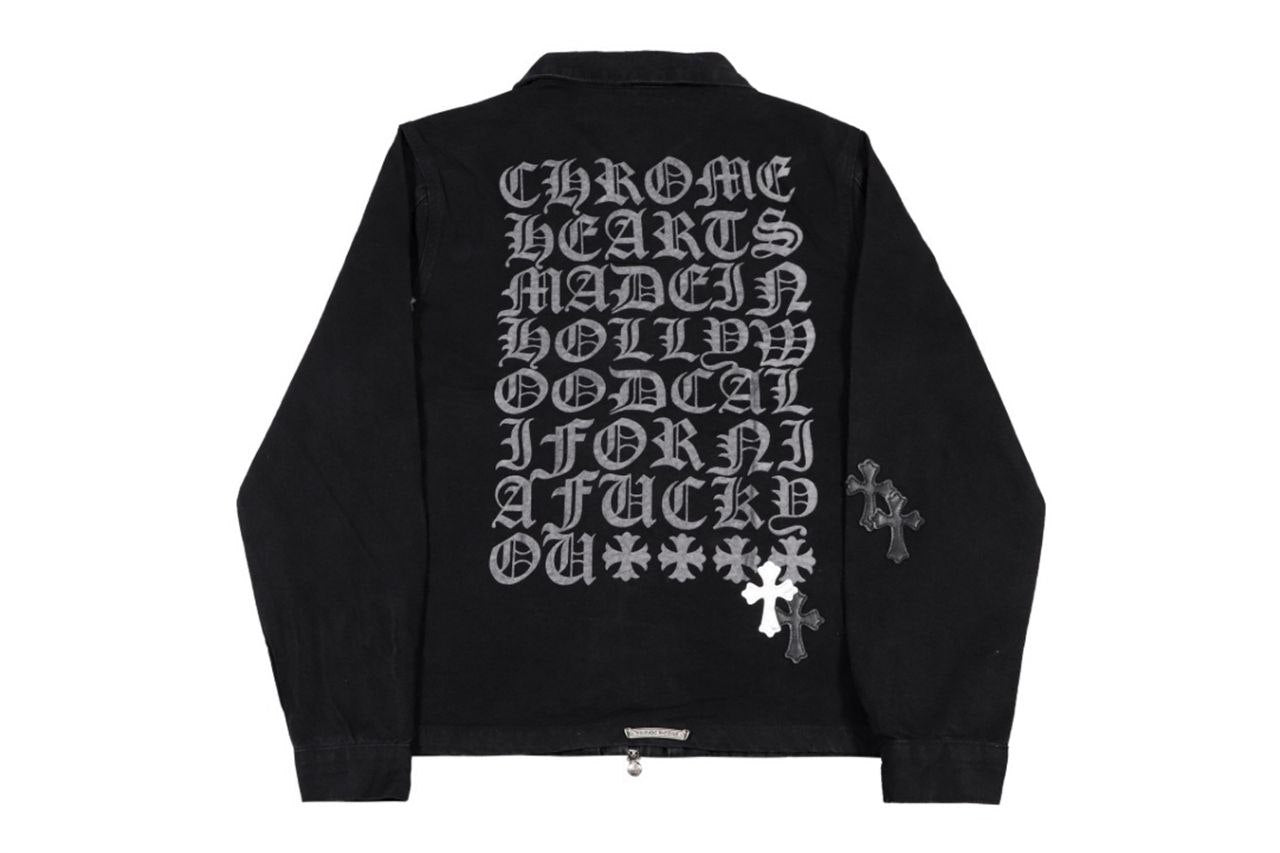 Chrome Hearts Zip-Up Jacket