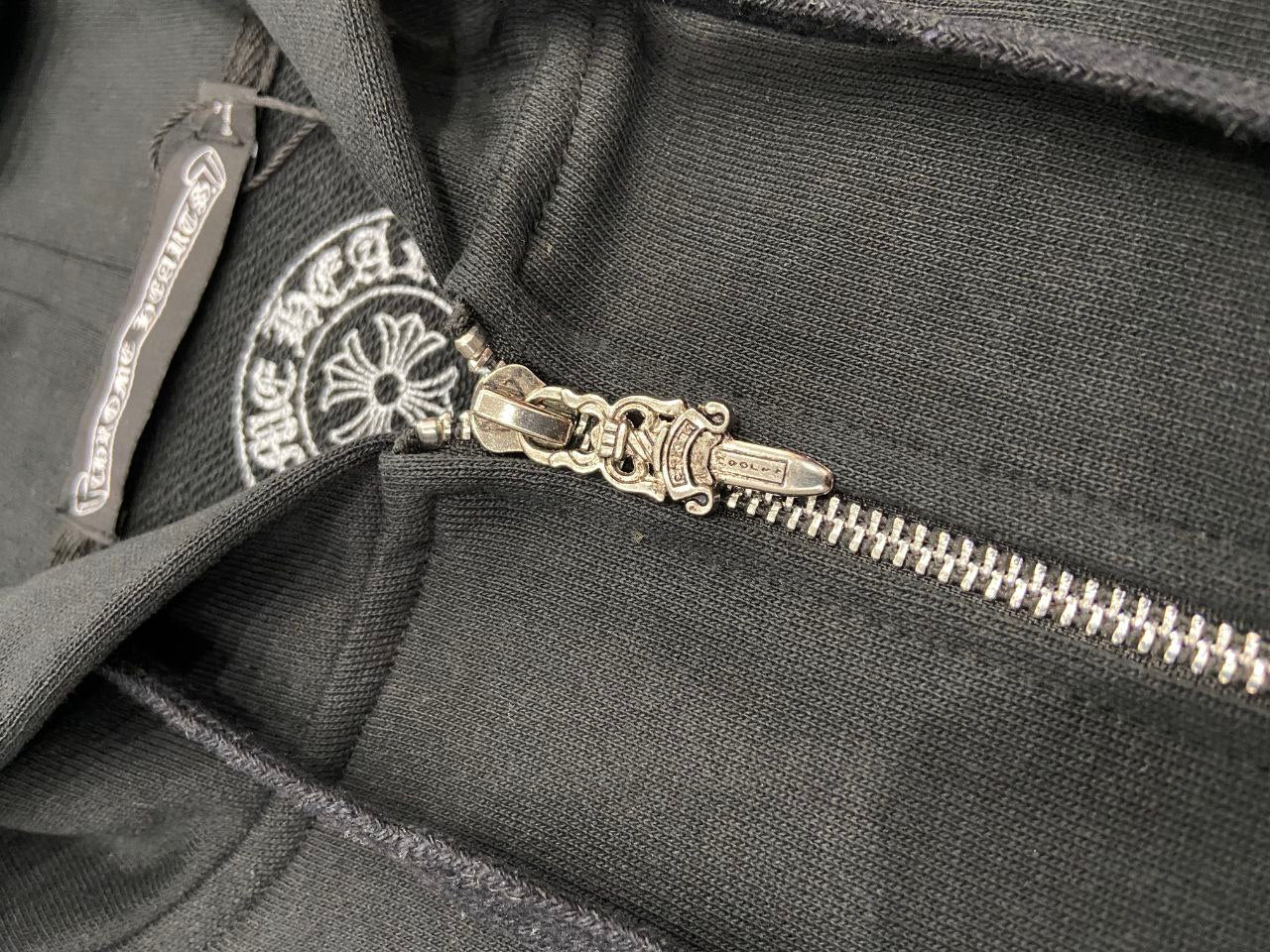 Chrome Hearts Zip-Up Hoodie