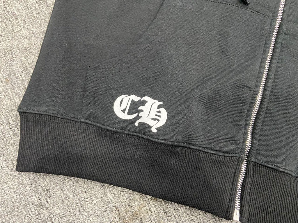 Chrome Hearts Zip-Up Hoodie