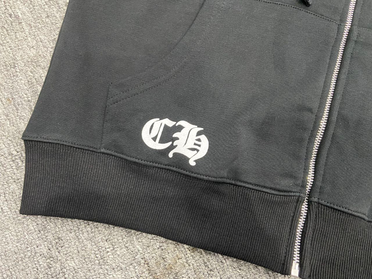 Chrome Hearts Zip-Up Hoodie