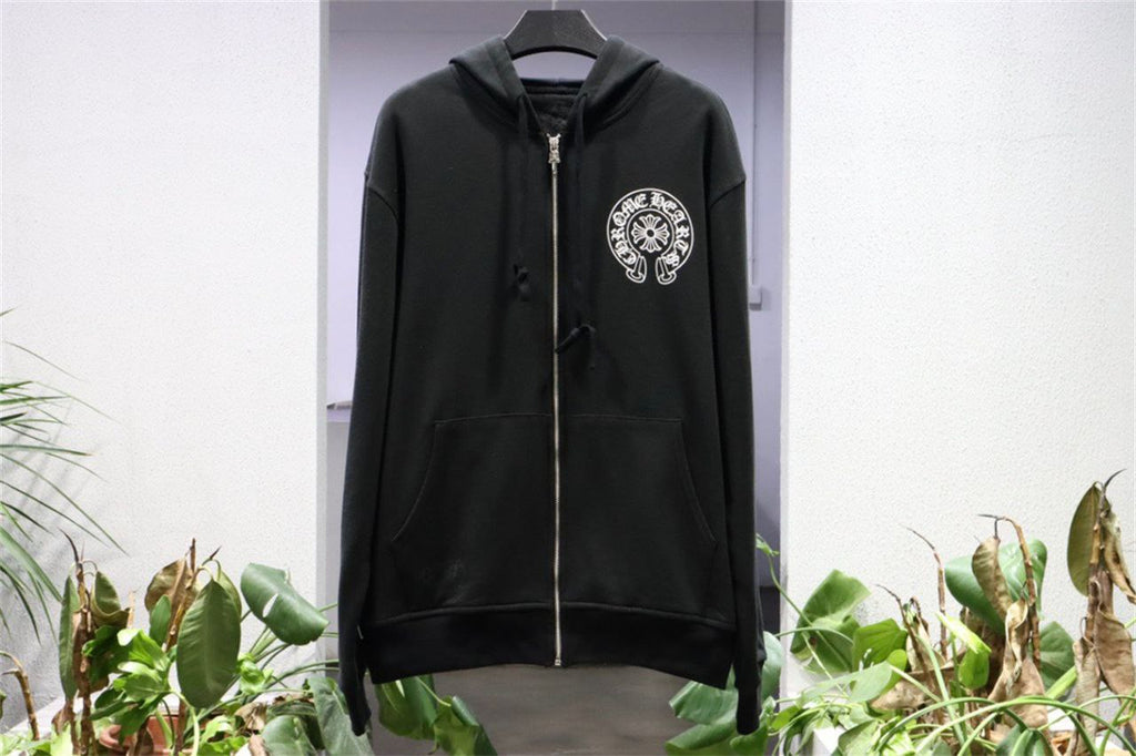 Chrome Hearts Zip-Up Hoodie