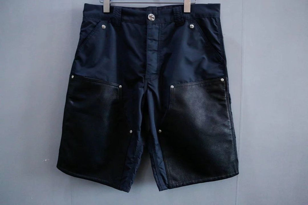 Chrome Hearts Leather Shorts