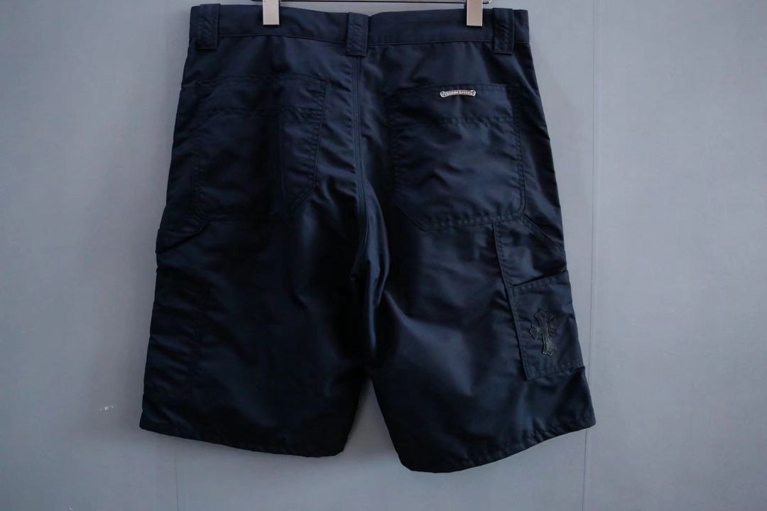 Chrome Hearts Leather Shorts