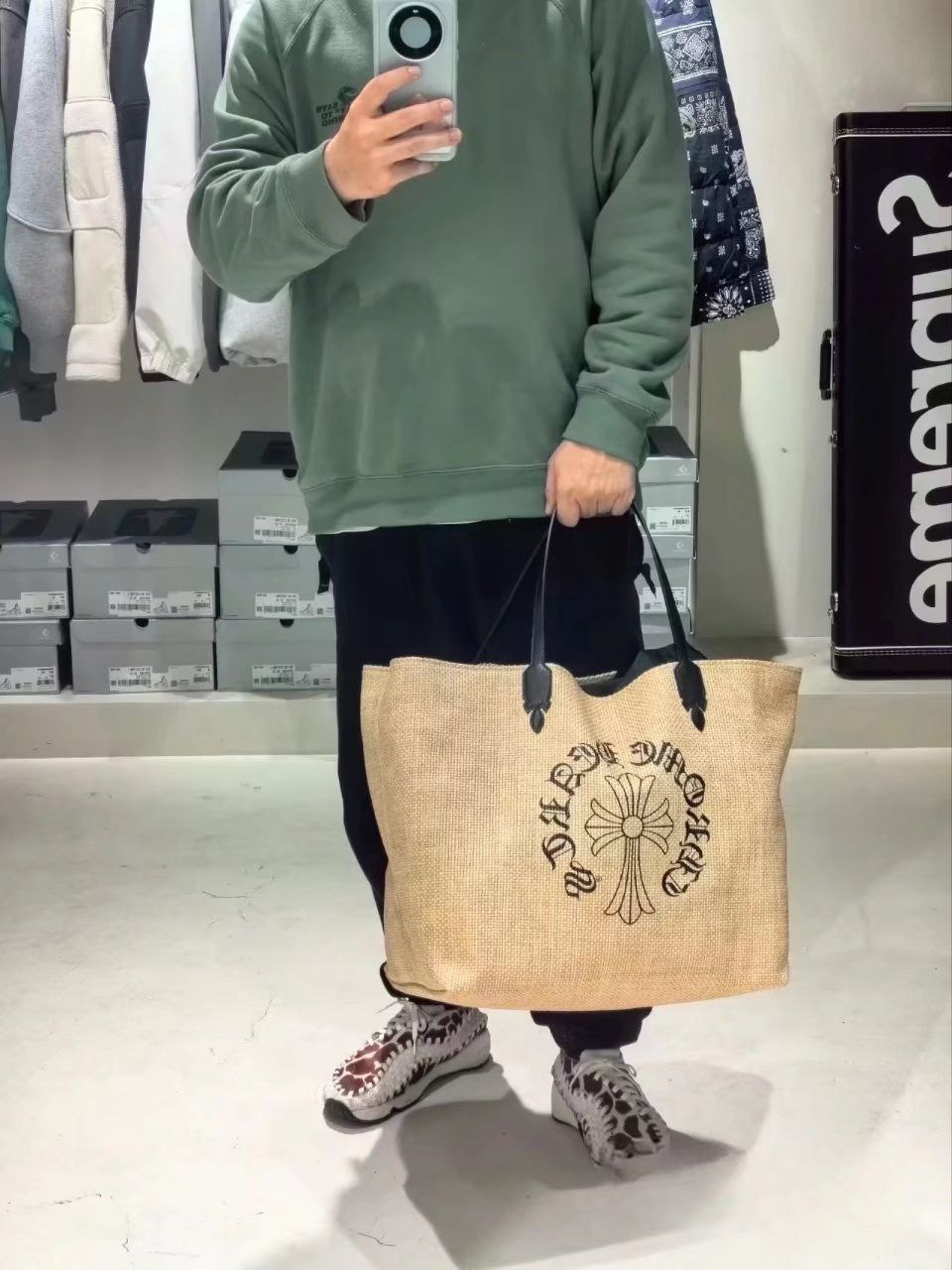 Chrome Hearts Beach Tote Bag