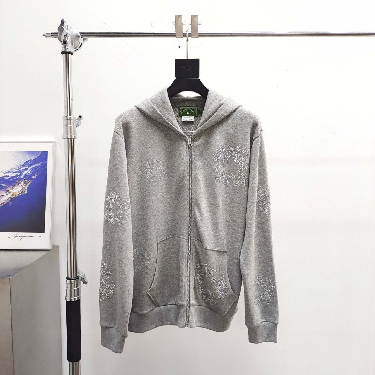 Denim Tears Zip-Up Hoodie