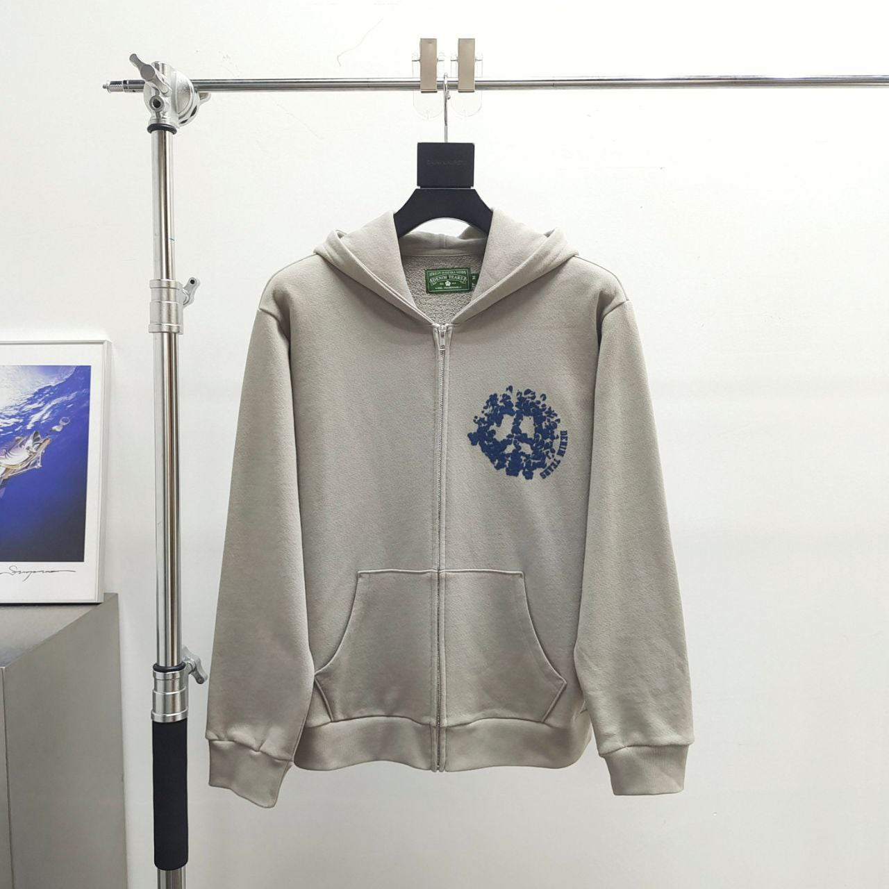 Denim Tears Zip-Up Hoodie