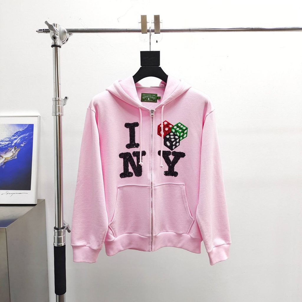 Denim Tears Zip-Up Hoodie