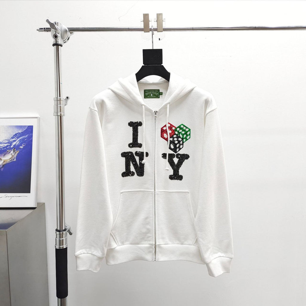 Denim Tears Zip-Up Hoodie