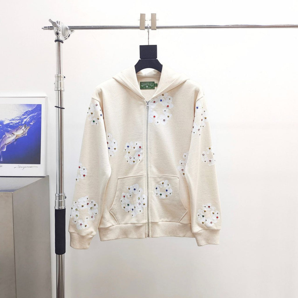 Denim Tears Zip-Up Hoodie