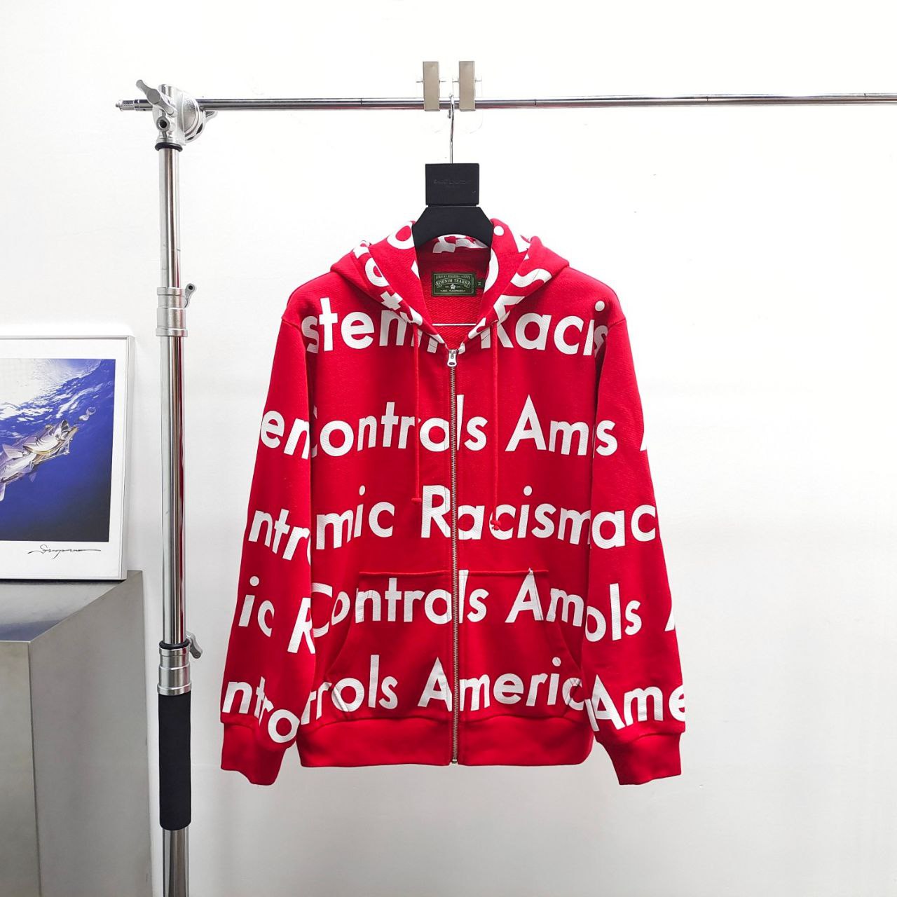 Denim Tears Zip-Up Hoodie