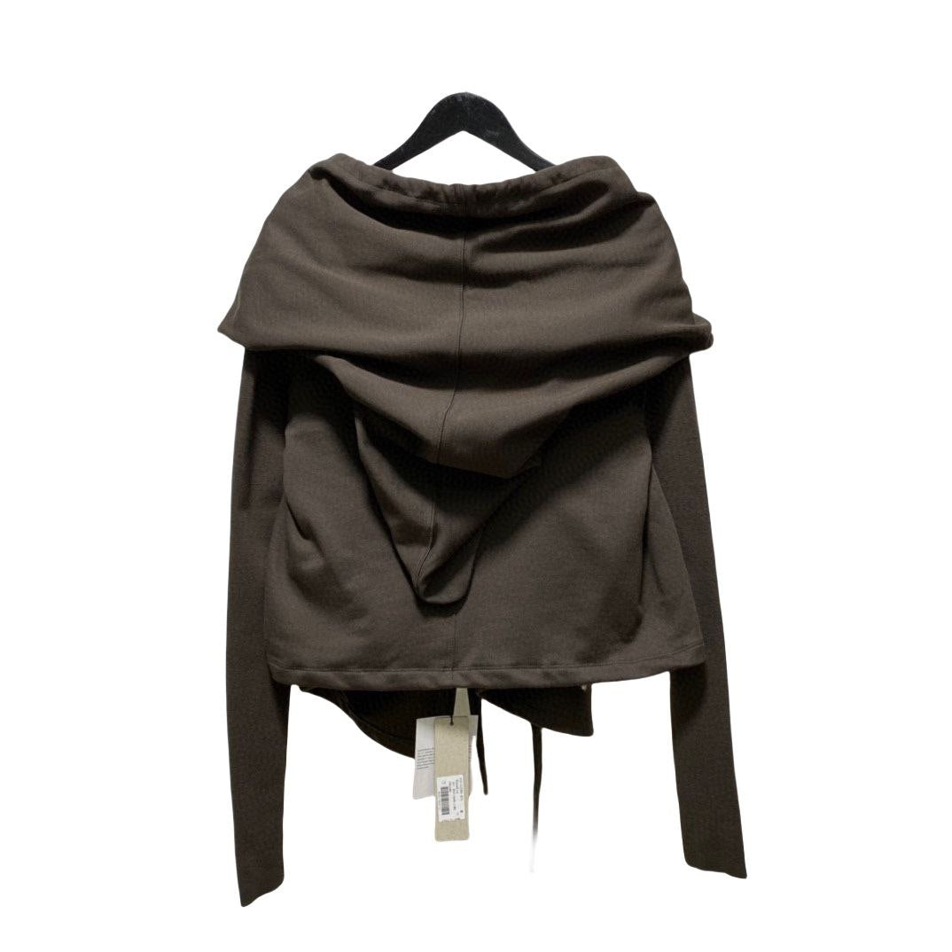 Rick Owens DRKSHDW Irregularly Cut Hooded Coat