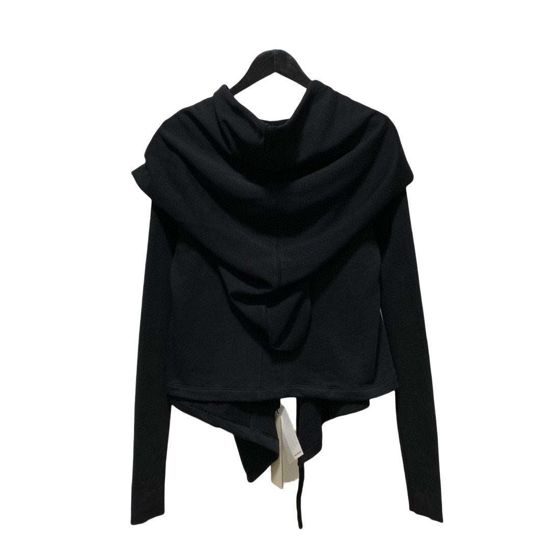 Rick Owens DRKSHDW Irregularly Cut Hooded Coat