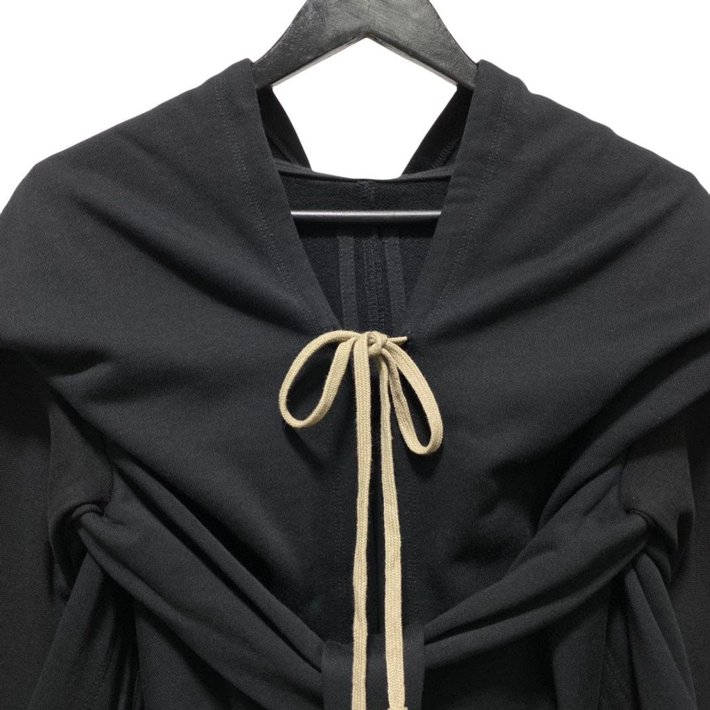 Rick Owens DRKSHDW Irregularly Cut Hooded Coat