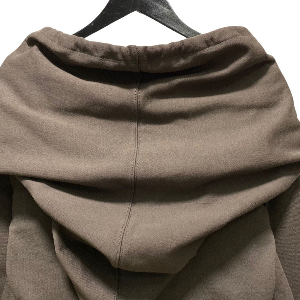 Rick Owens DRKSHDW Irregularly Cut Hooded Coat