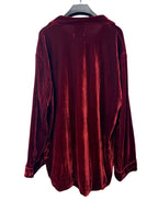 ERD Velour Shirt Jacket