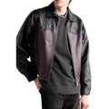 ERD Two Tone Western Leather Jacket