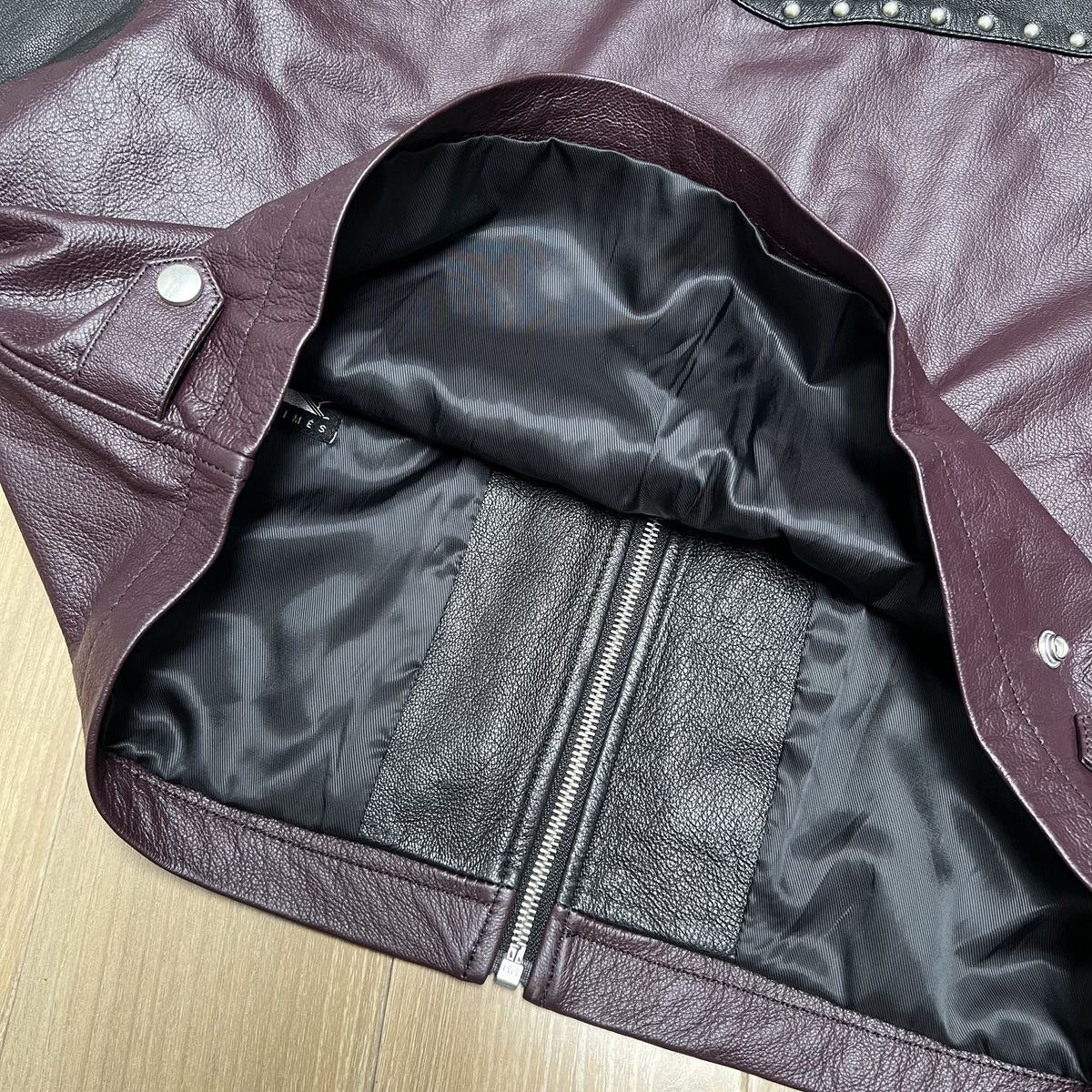 ERD Two Tone Western Leather Jacket
