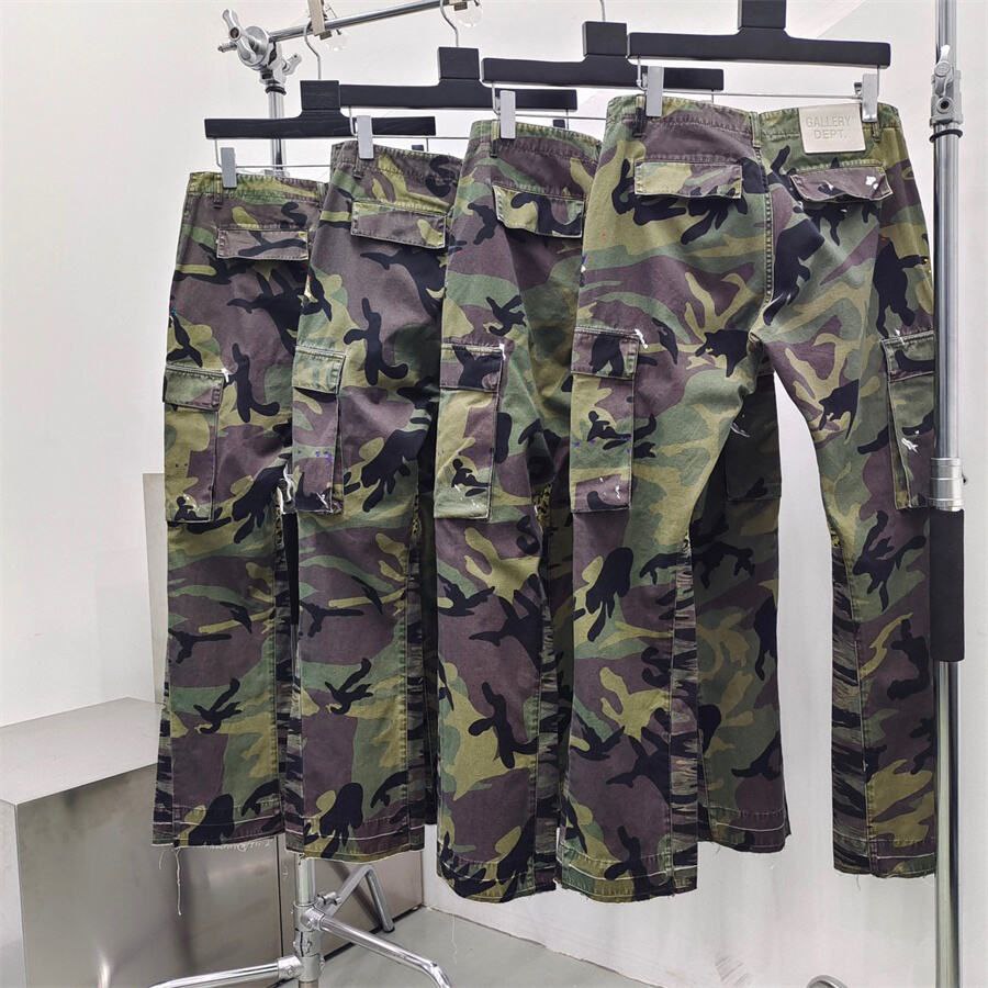 Gallery Dept Camo Flare Cargo