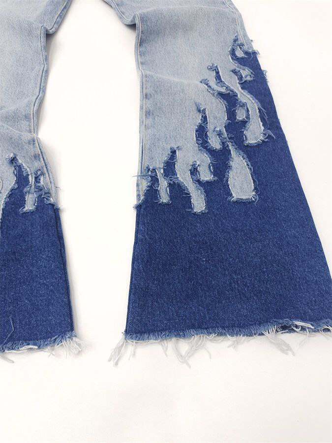 Gallery Dept Flare Flames Jeans