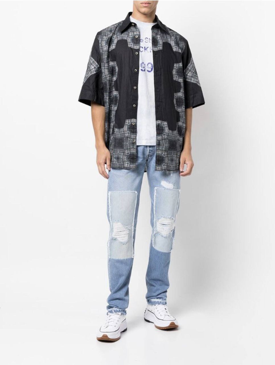 Gallery Dept Regular Fit Distressed Jeans
