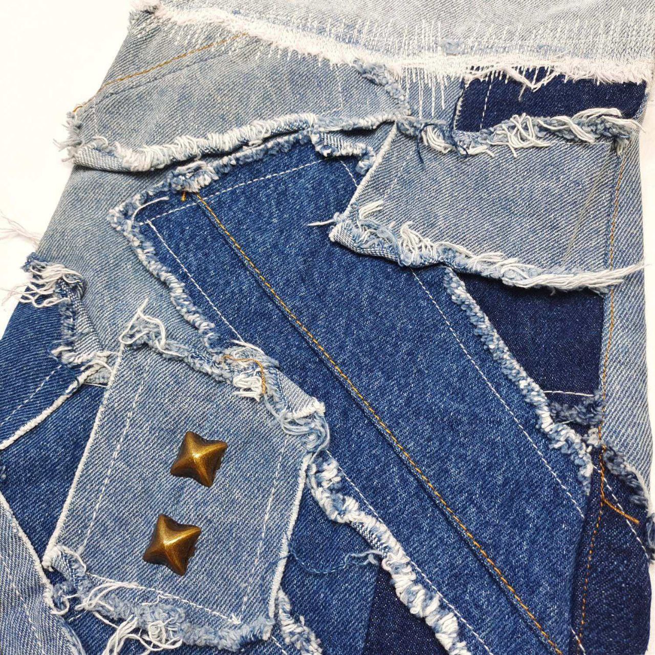 Gallery Dept Flare Patchy Jeans