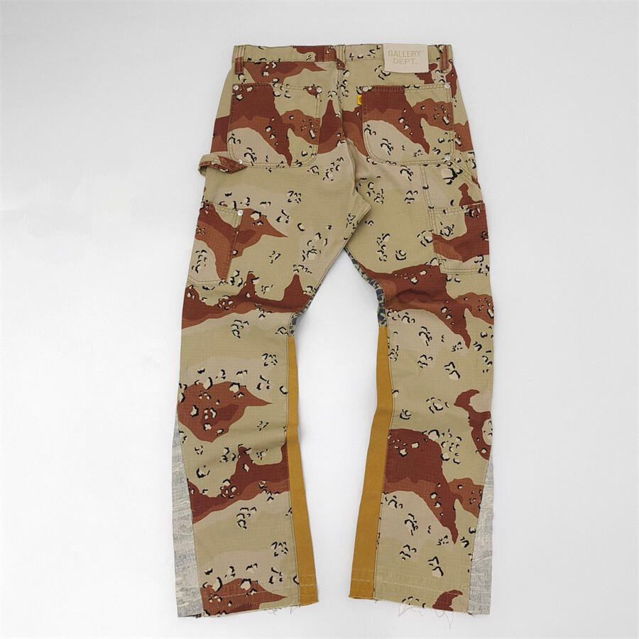 Gallery Dept Camo Flare Cargo Jeans