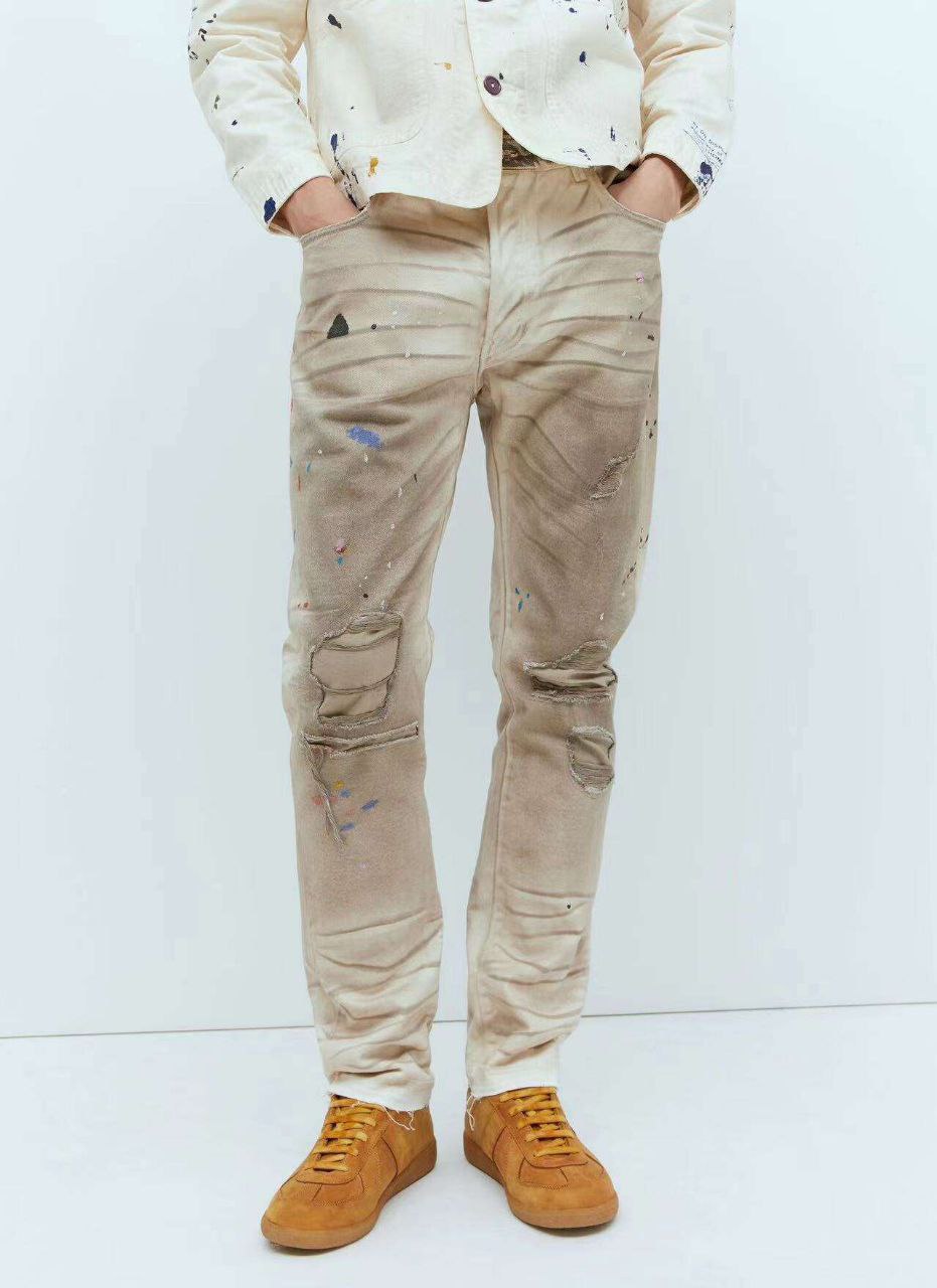 Gallery Dept Straight Distressed Jeans