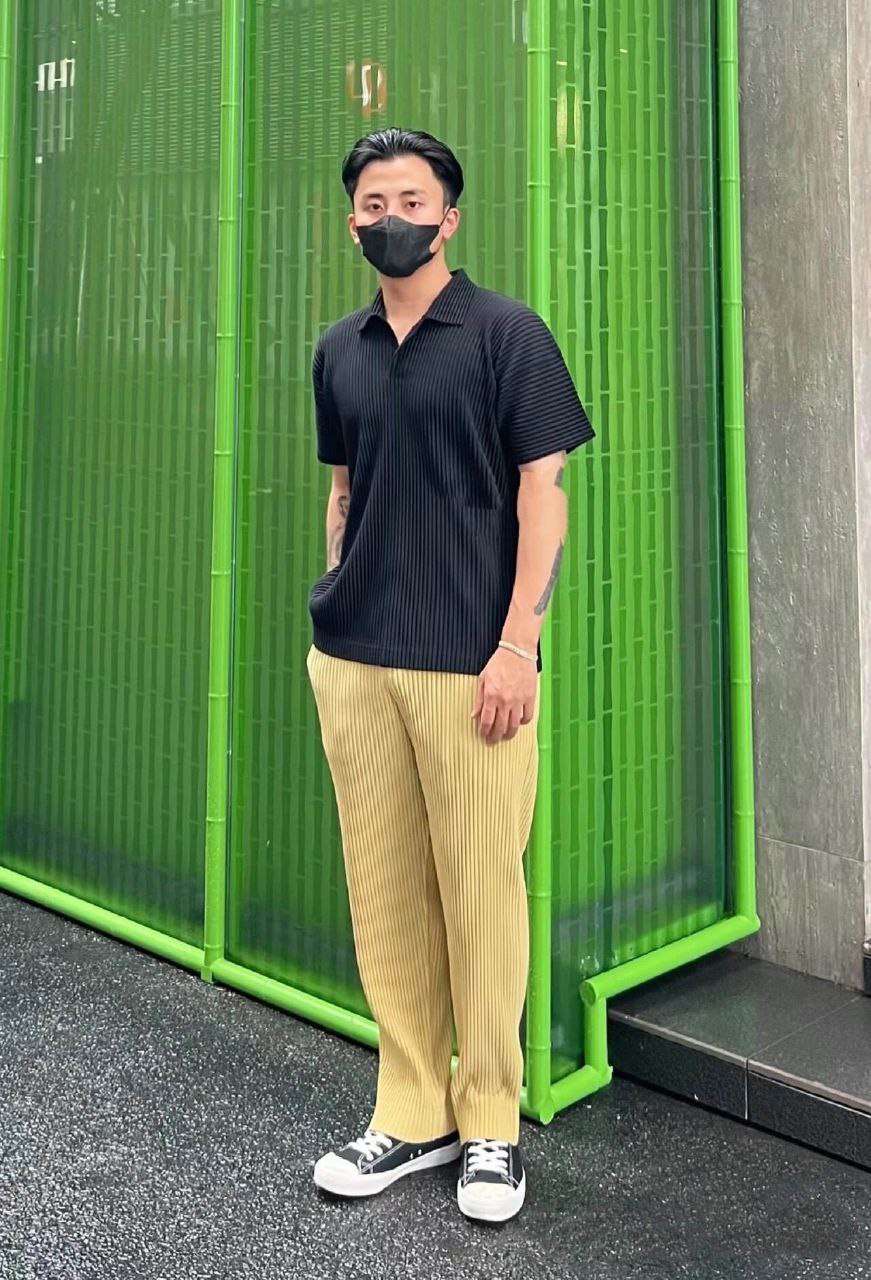 Issey Miyake Polo T-Shirt