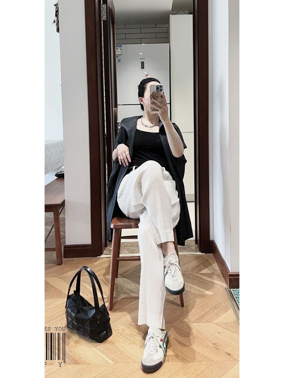 Issey Miyake Zip-Up Parka