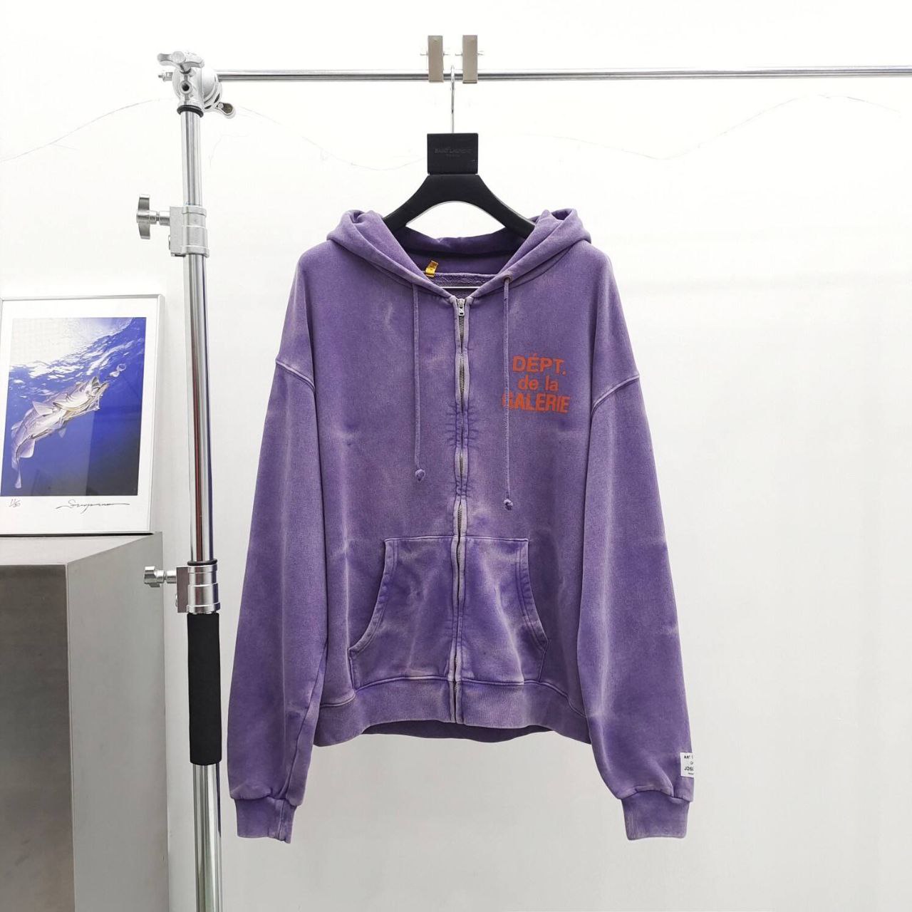 Gallery Dept Zip-Up Hoodie