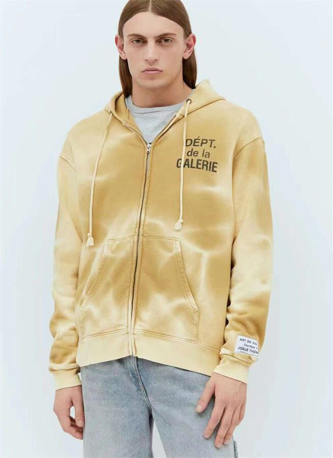 Gallery Dept Zip-Up Hoodie