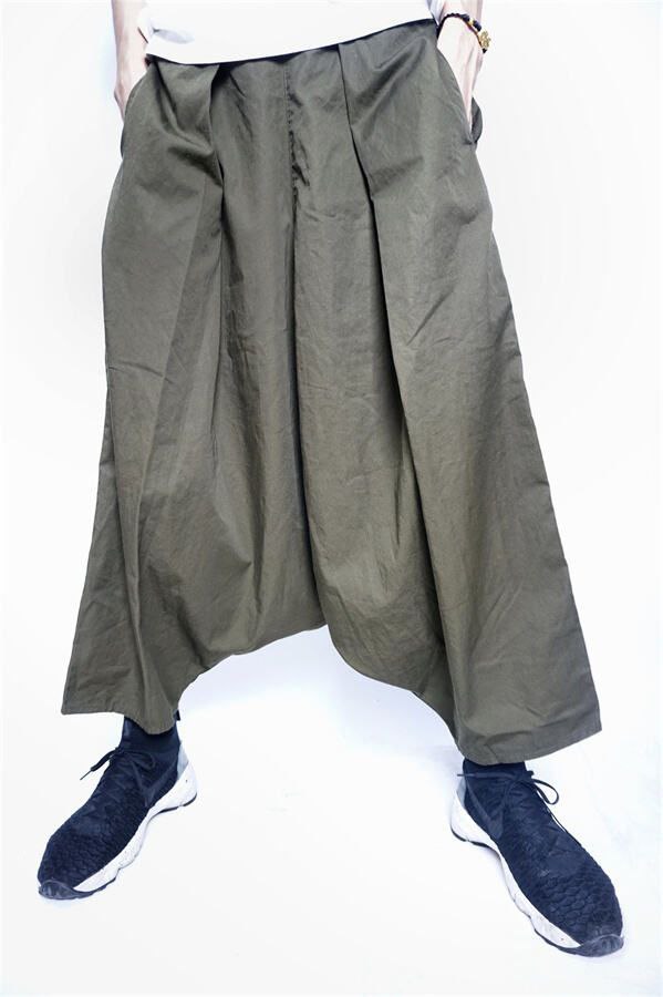Kapital Pleated Cotton Pants