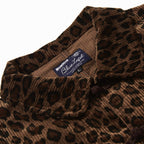 Jelado Corduroy Leopard Print Coat