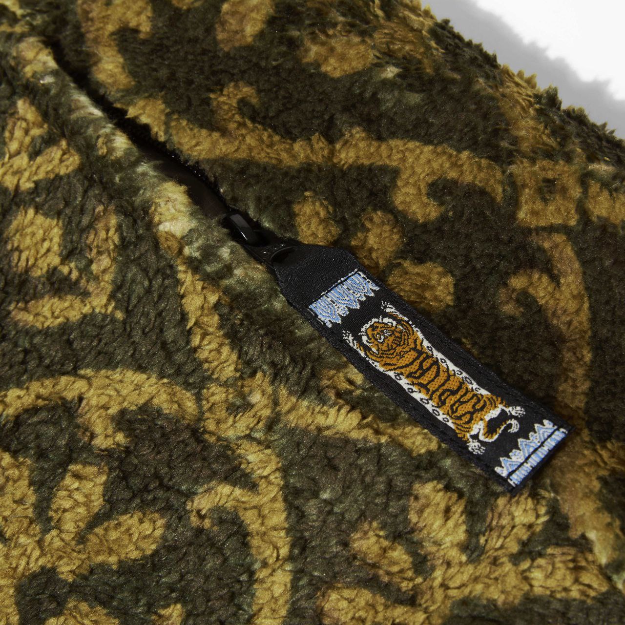 Kapital Yosemite Arabesque Pattern Fleece Zip Blouson