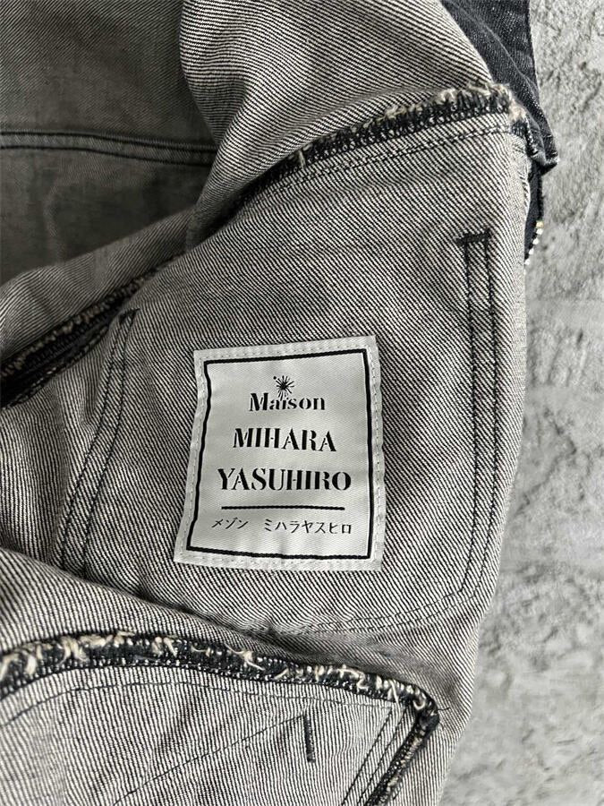 Maison Mihara Yasuhiro 24FW Destroyed Denim Jacket