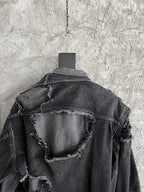Maison Mihara Yasuhiro 24FW Destroyed Denim Jacket