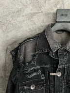 Maison Mihara Yasuhiro 24FW Destroyed Denim Jacket