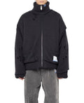 Maison Mihara Yasuhiro Padded Zip-Up Cardigan