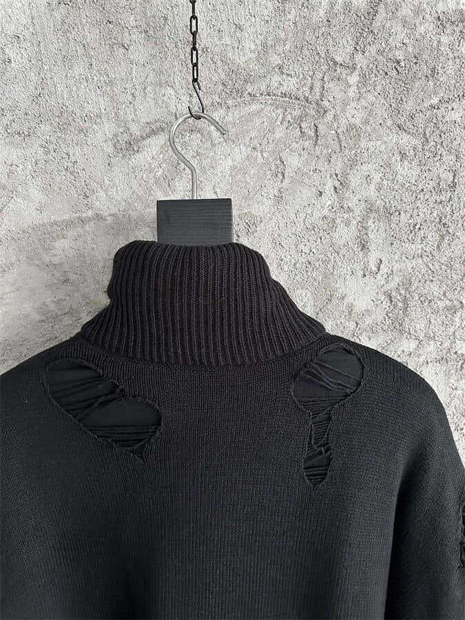 Maison Mihara Yasuhiro Padded Zip-Up Cardigan