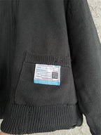 Maison Mihara Yasuhiro Padded Zip-Up Cardigan