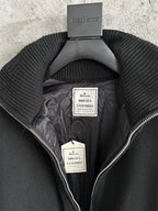 Maison Mihara Yasuhiro Padded Zip-Up Cardigan